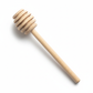 Honey Dipper - 6 Inch Wooden Honey Drizzler Spoon