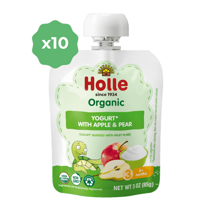 Holle Organic Apple & Pear Yogurt Pouches