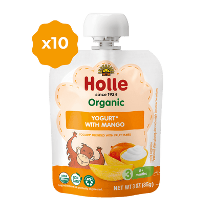 Holle Organic Mango Yogurt Pouches