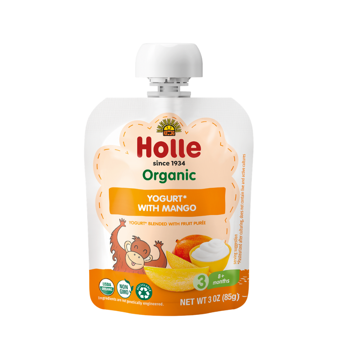 Holle Organic Mango Yogurt Pouches