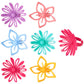 Flowers Assortment Cupcake Rings 144 ct